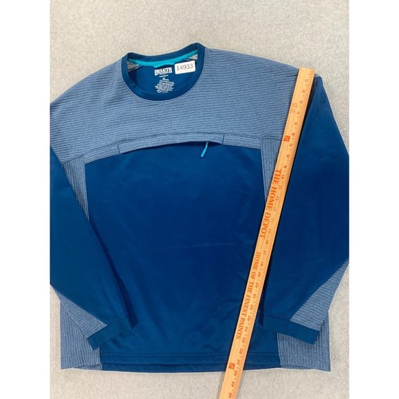 Duluth Trading Co Standard Fit Crew Sweatshirt (Men's XL) Blue - Picture 5 of 12